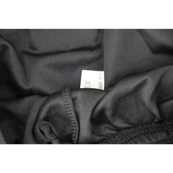 Real Essentials Mens Size XL Pull On Dri Fit Athletic Shorts Black - Picture 5 of 6